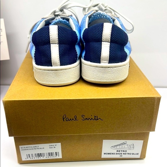 Paul Smith Blue and White Sneakers - Picture 3 of 4